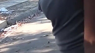 Big Dick Gloryholes 8 :S7 - Amanda Blow gets to blow deeply a hard huge cock and masturbates