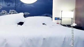 Amateur Asian whore banged on cam