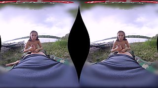 Reality Paramours - Fisherman Get Fortunate and Ravages a Super-hot Nasty Dark haired