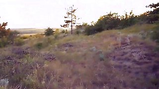 POV Amateur Babe with Big Ass and Tits Fucked in Public