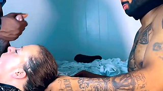 Two Rapper (Bbc) Banging Amateur Wife (Bbw)