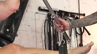 Ballbusting on One Foot
