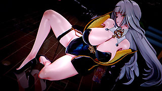 [mmd] Yi Xuan - Game "zenless Zone Zero" Dance Clip Dress up Police Uniform Bunny Girl Erotic Cheongsam Ol Secretary Uniform