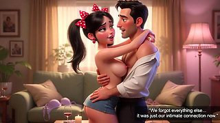Hot Passionate Chores in the Colorful Barrio Cleaning Becomes Pure Steamy Desire and Pleasure (AI generated)