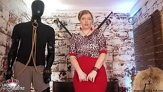 German MILF Domina Julina Extreme BDSM Anal Rosette Slave 4K POV