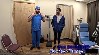 Dr Tampa - Daisy Mynx's 1st EVER Gyno Exam - Doctor tampa