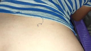 I fuck my stepsister on a chair