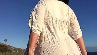 Stacked brunette goes solo toys and masturbation