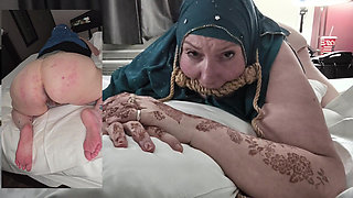 Hijabi Cripple Bum BDSM From Both Angles