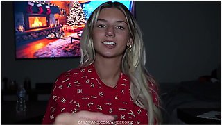 Teen Step Sister Sneaks Into Step Brothers Room To Fuck Him Before Bed