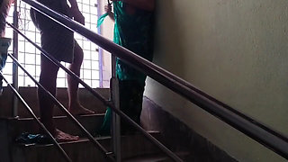 Bhabhi's Pussy Fucked by Fake Tenant Boy While It Was Raining