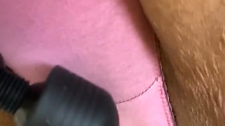 Stimulating My Clit with Powerful Wand