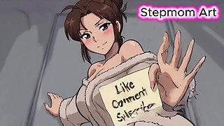Hentai StepmomArts Private Dripping JOI Instructions with Dirty Talk