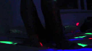 Romantic Couple Almost Break Bed and Camera in Sex Party