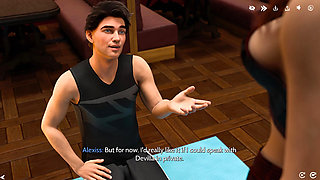 Alexis Thinks It Is Just Yoga Until Devilla Leads Him Into a Room for a Dirtier Private Lesson