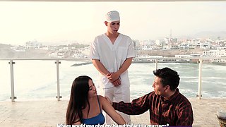 Masseur Touches My Young Peruvian Wife