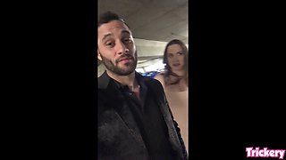 Trickery - Chanel Preston gets hit on and fucked by a fake millionaire