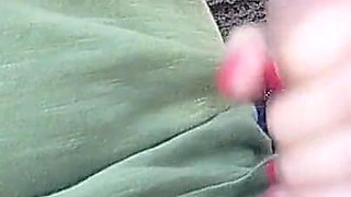 On the Bus a Stranger Helps with a Handjob