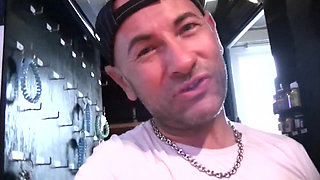 Juan Pere fucked bareback by Angel Garcia