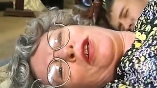 Cum Eating German Granny Likes To Play With Big Cock - Anna Berger