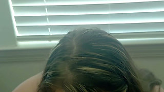 Amazing Amateur Blowjob Suck Dry Swallow - 2mins Post Suck Cleanup