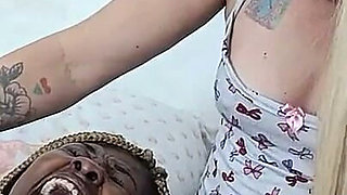 Playing with My Friend's Sagging Breasts