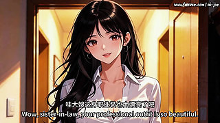 In front of my brother's prese, My sister-in-law actually did such a thing to me. too exciting. Episode 2 AI-generated
