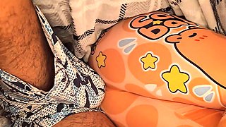 Curvy Phat-assed Latina Chick Wanted To Try Her Stepdad's Dick & Gave Him Hot BJ Under the Blanket