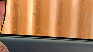 First She Washed My Car, and Then She Got Fucked Hard in the Woods.