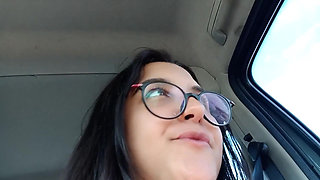 Doing Big Bubbles Next to My Uber Driver - Bunny Looner