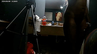 Skinny Petite Butt in Shower