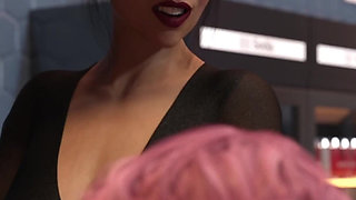 The Adored Marriage by Simbaclaw - Gas Station Threesome, Wife Creampie 17
