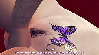 Shinobu Sex With Giant Man - 3D Hentai Animation