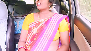 Desi Saree Maid Car Outdoor Sex. Telugu Dirty Talks.