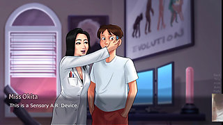 She said it's for science!Hot teacher got fucked by student!!Summer time saga new update.