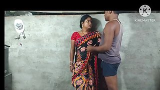 Brother-in-law strips and fucks sister-in-law hard in homemade Indian sex video