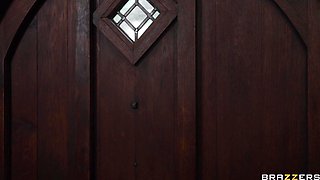 Brother Bangs The Bride-To-Be: Danny D Drills Petite Brunette Hoe Rae Lil Black part 2