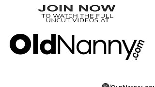 Chubby Blonde Granny Nurse Examines BBC Patient