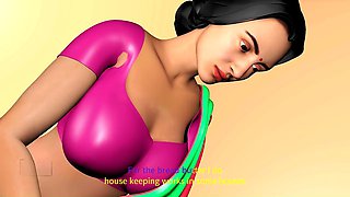Paying the rent with some animated 3D sex