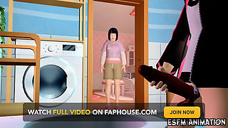 Boruto Caught on Bathroom. Naruto Hentai