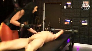 Electrified Slave Punishment: MistressLuciana's BDSM Femdom CBT
