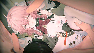 silver Palace - Alf - Maid No. 49 Flamethrower Overheat (clumsy Battle Maid & Hardcore POV Creampie) (4k60fps)  ( Alf )