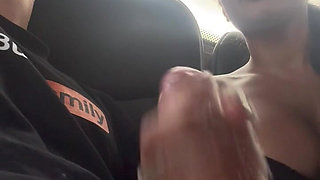 My Wife Gives Me an Amazing Blowjob on the Bus- Yasmina Khan