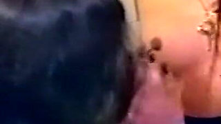 Horny Brunette Stuffs Redhead's Wet Pussy with Thick Marker