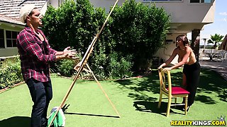 Naughty harlot mind-blowing sex video