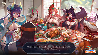 Ep9: Tea Ceremony with the Chosen 5 - a Royal Gathering in the Imperial Harem - Harem Fantasy