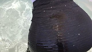 Babe With Big Boobs Masturbates