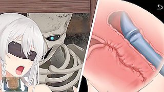 Cute Brunnete Elven Fucked By Skelleton - Escape Dungeon 2