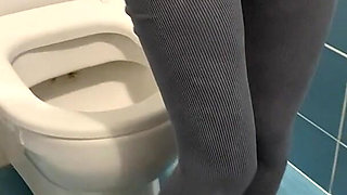 MILF Pee Desperation POV Pissing Woman