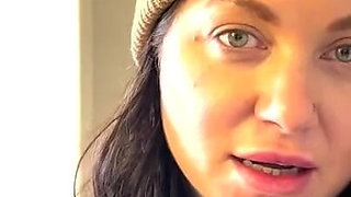 Cheri Marie as She Is in a Haunted Hotel with the Ghost of a Nun Who Joins in the Fuck
